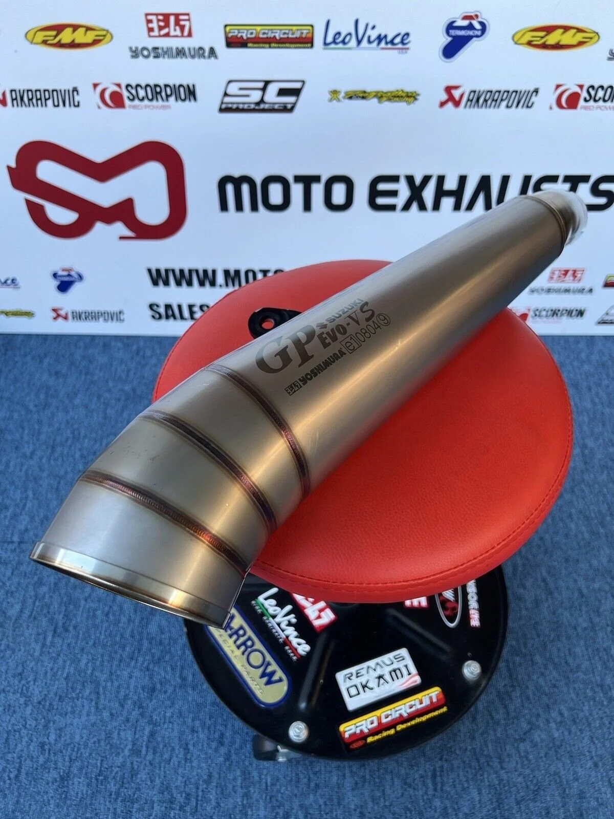 Suzuki GSXR 600 750 Yoshimura GP EVO III Exhaust Moto Exhausts